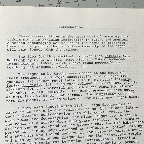 A Workbook of Cuneiform Signs by Daniel C Snell c1979 - Picture 6 of 13